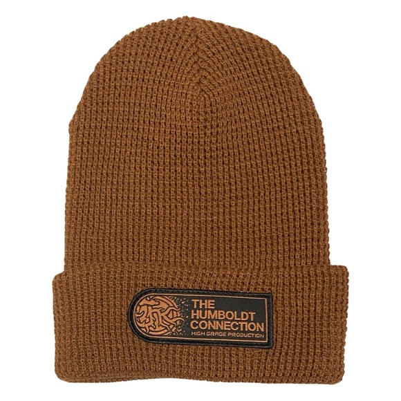 NWT Waffle Cuff Beanie Rust - Picture 1 of 1